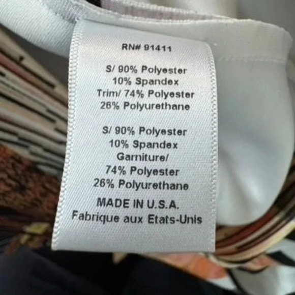 Clover Canyon size small surf neoprene scuba bodycon dress desert print - Picture 5 of 7